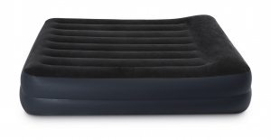 64122 Надувная кровать Pillow Rest Raised Bed 99х191х42см с подголовником, встроенный насос 220V